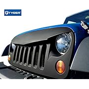 TYGER Angry Grille Shell Replacement fits 2007-2017 Jeep Wrangler JK