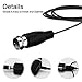 E-More Amplified HDTV Antenna, 1080P Digital HDTV Antenna, 50 Mile Range with Detachable Adjustable Amplifier USB Power Supply and 16.4ft Coax Cable