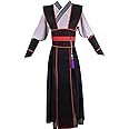 AGLAYOUPIN Anime Wei Wuxian Cosplay Costume Wig Full Set