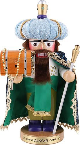 German Christmas Nutcracker Caspar - 30cm / 11.5 inch - Limited Edition - Steinbach