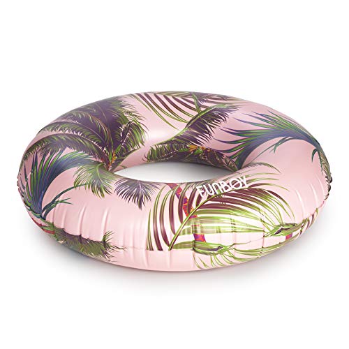 FUNBOY Oversized Vintage Cali Giant Inflatable Tube Float, Luxury Raft