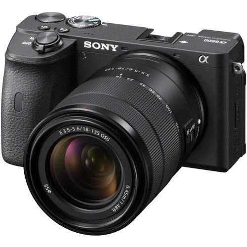 Sony Alpha a6600 Mirrorless Digital Camera with 18135mm Lens + Wide