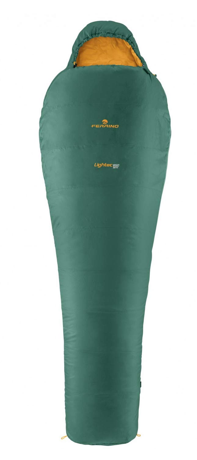 Ferrino Lightec SM 850 g Sleeping Bag, Unisex Adult, Green, One Size