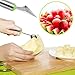 Mehome Watermelon Tongs Slicer Corer Cutter Stainless Steel and Melon Baller with Fruit Carving Knife Multifunction Kitchen Tool. For DIY Fruit Salads,Garnishes and Desserts,Cake,Ice Cream Scooper