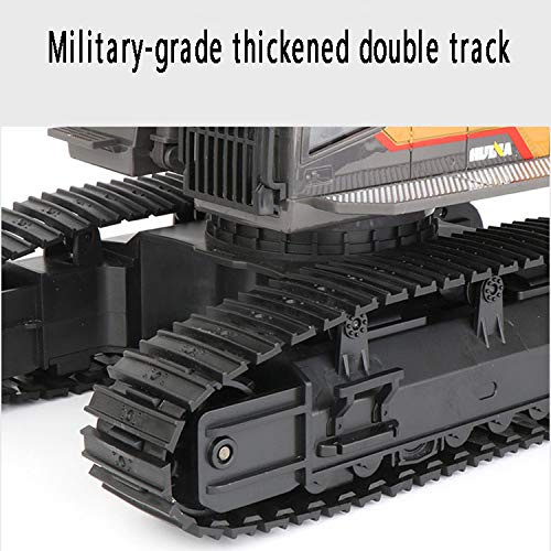 AWJK Fernbedienung Bagger 22 Kanäle Ferngesteuerter Rc Bagger Hergestellt Mit Einem Wahren Verhältnis Von 1:14 Metall… – Bild 6