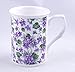 XGATML FERGRELM Fine English Bone China Mug - Wild Violet Chintz - Adderley Fine Bone China, England