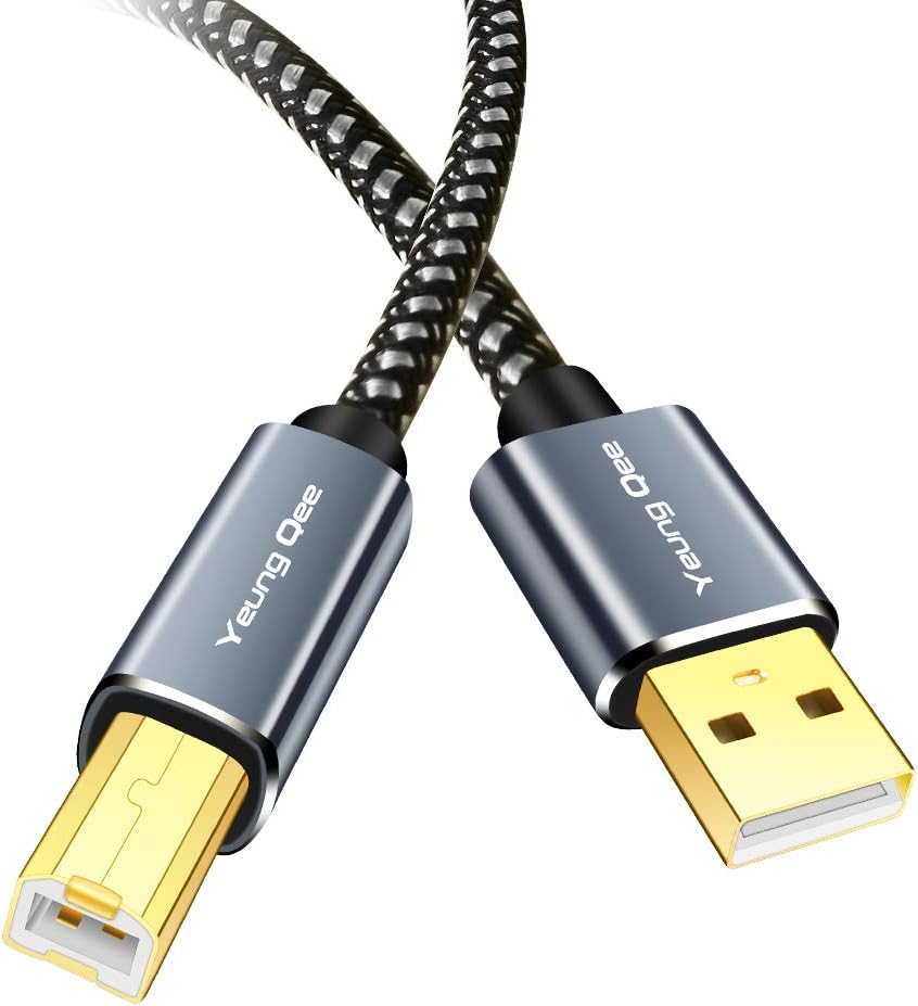 Printer Cable 4M,USB Printer Cable High Speed USB 2.0 A Male to Type B Male Scanner Cable Cord Compatible with HP, Canon - Image 3