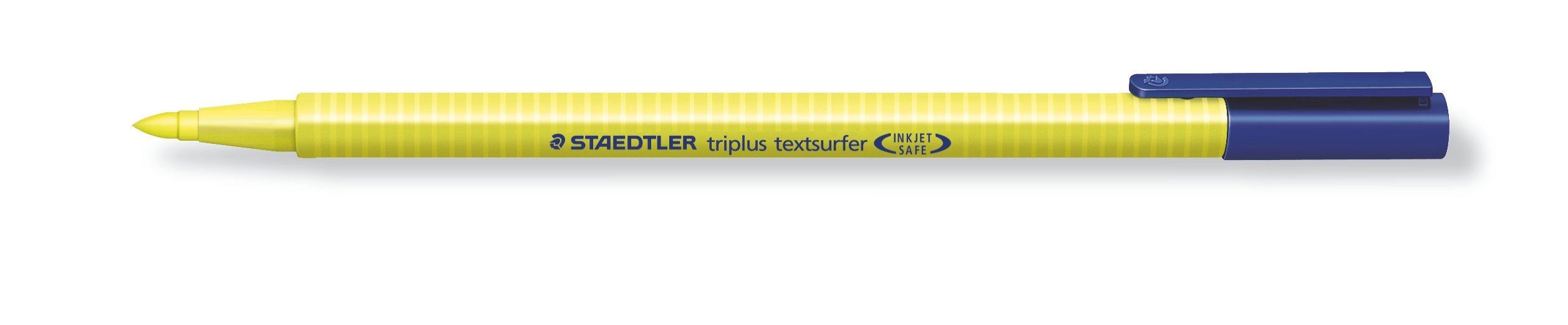 Staedtler 362-1 Triplus Textsurfer Highlighter, Variable Tip, Approx. 1-4 mm, Pack of 10 in Cardboard Box, Yellow