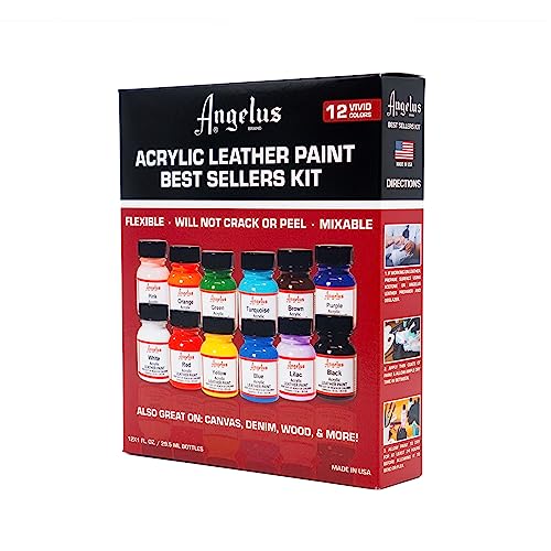 Angelus Acrylic Leather Paint Starter Kit by Angelus Pricepulse