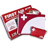 2-in-1 All-Purpose First Aid Kit (115 Pieces) + Bonus Ultralight Wilderness Hiking 1st Aid kit - EMT Approved, Hospital Grade Medical Supplies - Great for hiking, biking, running, hunting and more!