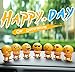 8 Pcs Cute Emoji Bobble Head Dolls, Funny Smiley Face Springs Dancing Toys for Car Dashboard Ornaments, Party Favors, Gifts, Home Decorations