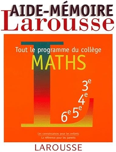 Download Aide-mémoire, maths PDF