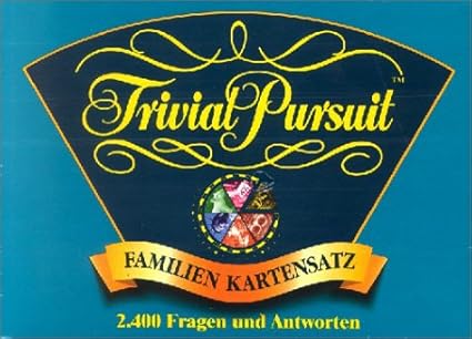 Trivial Pursuit - Familien, Kartensatz mit 2400 Fragen