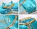 JiaDuo Girls Princess Jasmine Costume Halloween Party Dress Up 4-5 Years