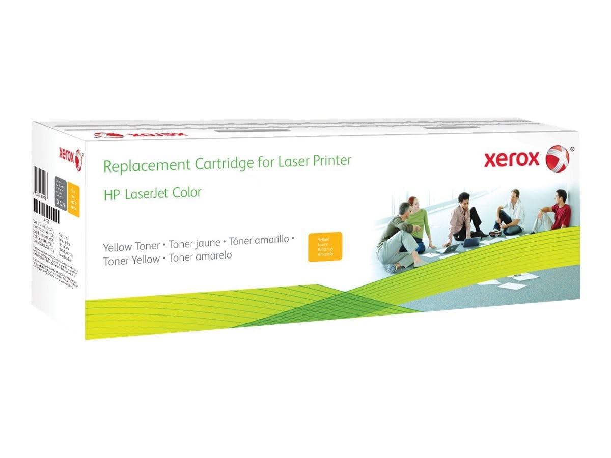 Everyday by Xerox Compatible HP 203A CF542A Yellow Toner, Standard Capacity, Remanufactured