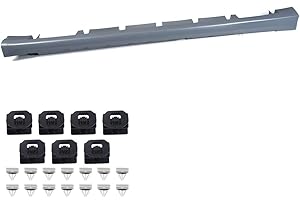 HYWMLY Exterior-Rocker Panel Molding Trim, Compatible with 2013-2018 Ford Fusion Sedan 4-Door, Right Passenger Side Replacement