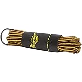 Dr. Martens 140CM Brn/Ylw Round Lace 8-10I-EA, Brown/Yellow