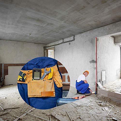 image for Huepar Laser Distance Meter 393Ft with Li-ion Battery & Electric Angle