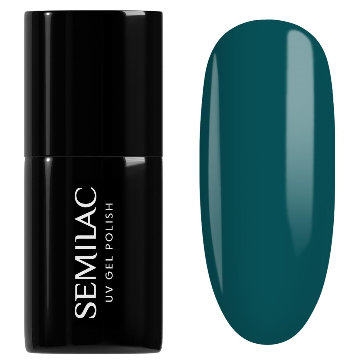 SEMILAC Gel Nail Polish 232 Chilling Time - Full Coverage Gel Polish - Soak Off Easy To Use LED/UV Nail Lamp - Long Lasting Manicure and Pedicure up to 3 weeks