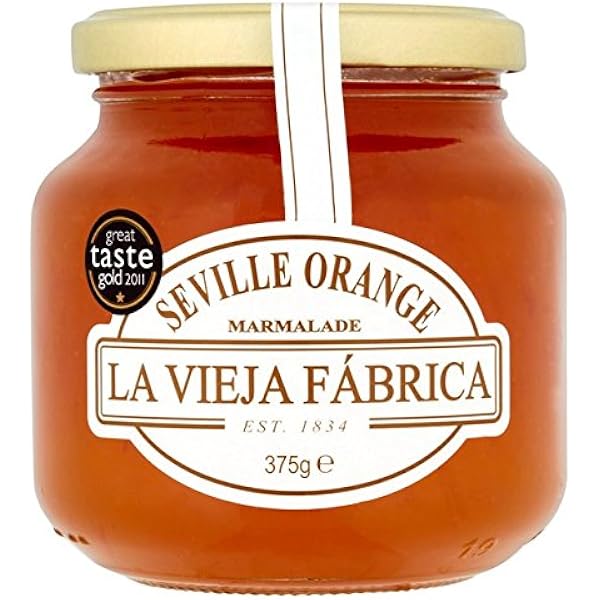 Amazon.com : La Vieja Fabrica Seville Orange Marmalade - 375g