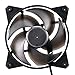 Cooler Master MasterFan Pro 140 Air Pressure- 140mm Static Pressure Black Case Fan, Computer Cases CPU Coolers and Radiators