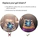 Sportneer Ab Gel Pads, 30 Pack Abs Trainer Replacement Gel Sheets, Abdominal Toning Belt Muscle Training Toner Accessories