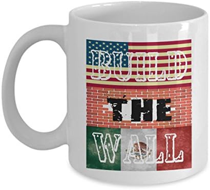 Amazon Com Funny Donald Trump Mug Donald Trump Coffee Mug Build The Wall Gift Cup For Office Coworkers Mom Dad Son Daughter Husband Wife Trump Coffee Kitchen Dining