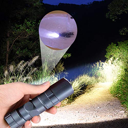image for MIS1950s Super Bright Mini Aluminum Flashlight,Portable Waterproof LED