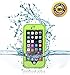 Armour Shell Waterproof Scratch Resistant Protective Case for iPhone 6 Plus - Lime Green