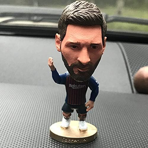 Emmi Car Decoration C Ronald Football Club car Decoration Real Madrid Barcelona Juventus Football League car Accessories (Blue)