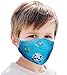 PM 2.5 Anti Pollution Mask Military Grade N99 Washable Dust Respirator Cotton Mouth Masks with Replaceable Filter for Adult Children(Mask + Filters)