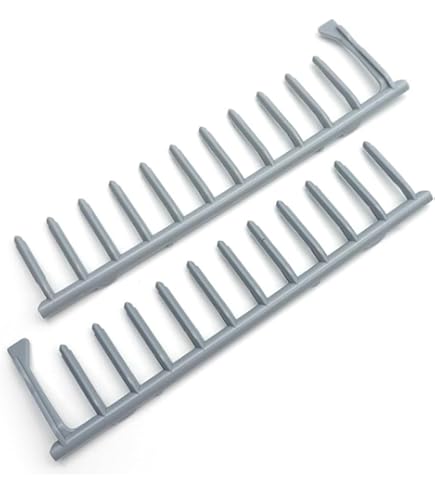 Bosch Flip Tines-L & R Top Rack-Vario 2, Gris Claro