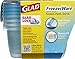 Glad Food Storage Containers - Glad FreezerWare Container - Small - 24 Ounce - 4 Containers