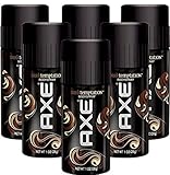 Axe Deodorant Bodyspray, Dark Temptation, Travel Size, 1 Ounce (Pack of 6)