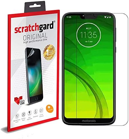 Scratchgard® Matte Finish Anti-Glare/Anti-Fingerprint Screen Protector PET Film (0.1mm) Screen Guard For Motorola Moto G7 Power