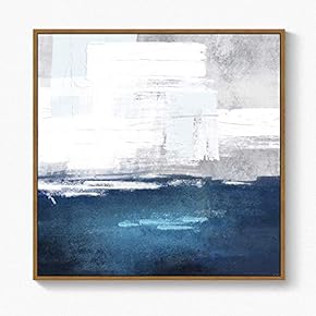 signwin Framed Canvas Wall Art Abstract Color Canvas...