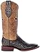 Ferrini Mens Blaze Embroidered Square Toe Casual Boots Mid Calf - Brown