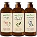 Biofinest Jasmine Essential Oil Shower Gel - Aromatherapy Luxury Spa Gift Set - Natural Fragrance Body Wash - Organic Moisturizing Bubble Bath - Paraben Sulfate Free - For Dry Skin Acne Women Men Kids