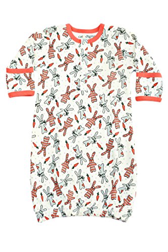 Cat & Dogma Certified Organic Infant/Baby Clothing Bunny Writing Gown
(0-6 Months) Cat & Dogma Certified Organic Infant/Baby Clothing Bunny Writing Gown
(0-6 Months)