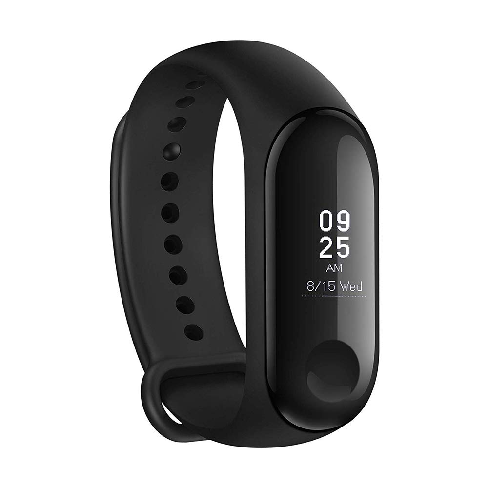 XIAOMI Mi Band 3 Bluetooth Activity Tracker, Waterproof Fitness Watch with Heart Rate Monitor, Pedometer & Messaging Notifications, Android & iOS – Graphite Black