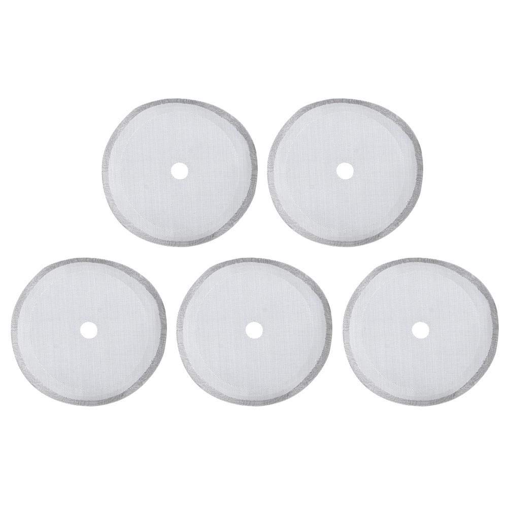5Pcs Universal French Press Filter Screen 3" 304 Stainless Steel French Press Filter Replacement for 800 ml French Press Coffee Makers Tea Particles and Coffee Grounds Filters(27 oz)