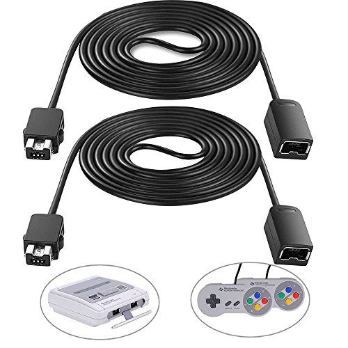 image for Super NES Classic Controller Extension Cable 3M/10 ft (2-Pack), Smatre
