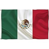 Mexican Flag 2X3 Bandera De Mexico Mexicanas Regalo Tapestry Independence Day 24"X36" Wall Home Decor Indooor Patio Lawn Porch Room Outdoor Grommets Banner Vehicle Truck Decor Decorations Gifts