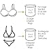 Spedalon Bra Bag for Washing Machine - Pack of 4 (2 Large + 2 Regular) | Mesh Laundry Bags for Delicates, Lingerie, Underwear, Socks