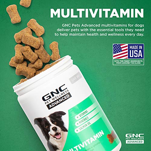 GNC for Pets Advanced Dog Multivitamin Soft Chews 90 ct Salmon Oil