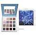 DE'LANCI Eyeshadow Palette - Duochrome Makeup Pallet - Matte + Shimmer 16 Colors High Pigmented Eye Shadow - Sparkly and Holographic Vegan Makeup Cosmetics Set