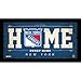 NHL New York Rangers Home Sweet Home Sign, 6 x 12