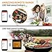 Digital Bluetooth Meat Thermometer for iPhone - 6 Long Probes, Smart Instant Read, Phone App Wifi Remote, Battery Powered, Easy for Cooking Food, BBQ Grilling, Wireless Leave in Oven Safe and Smoker