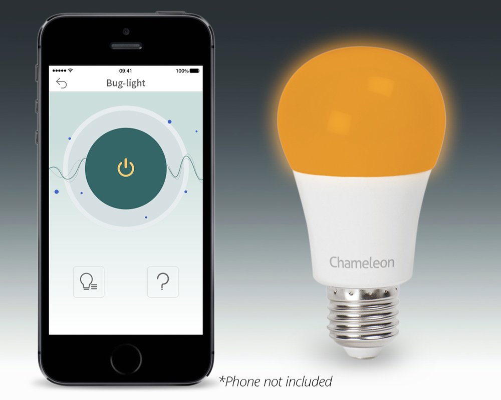 Magic Hue Bluetooth Smart Light Bulb - Dimmable Multicolored Disco Light - Wake up Lights & Sleeping Night Light - Smartphone Controlled LED Household Light Bulb