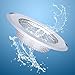 4PCS Kitchen Sink Strainer, Sink Drain Screen -Stainless Steel, Large Wide Rim 4.5 Diameter